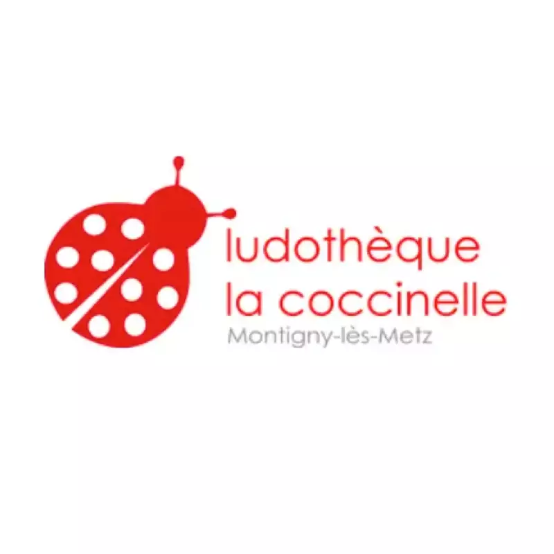 Logo Ludothèque La Coccinelle, games library, France