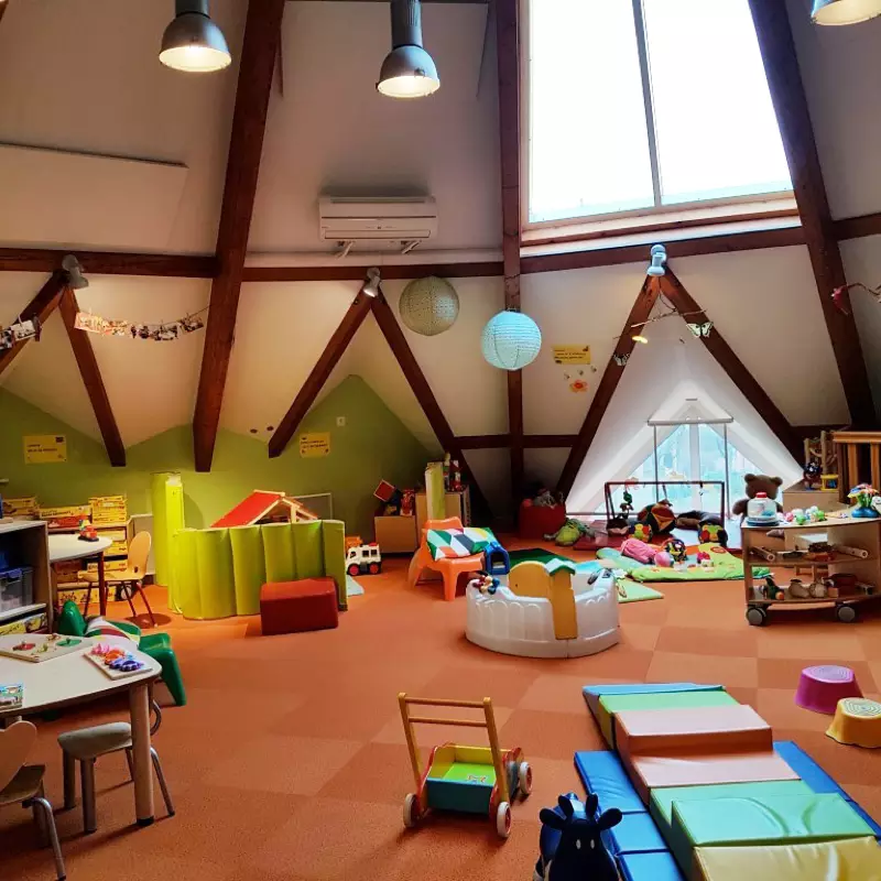 Logo Ludothèque du Jardin des Familles, ludothèque, France