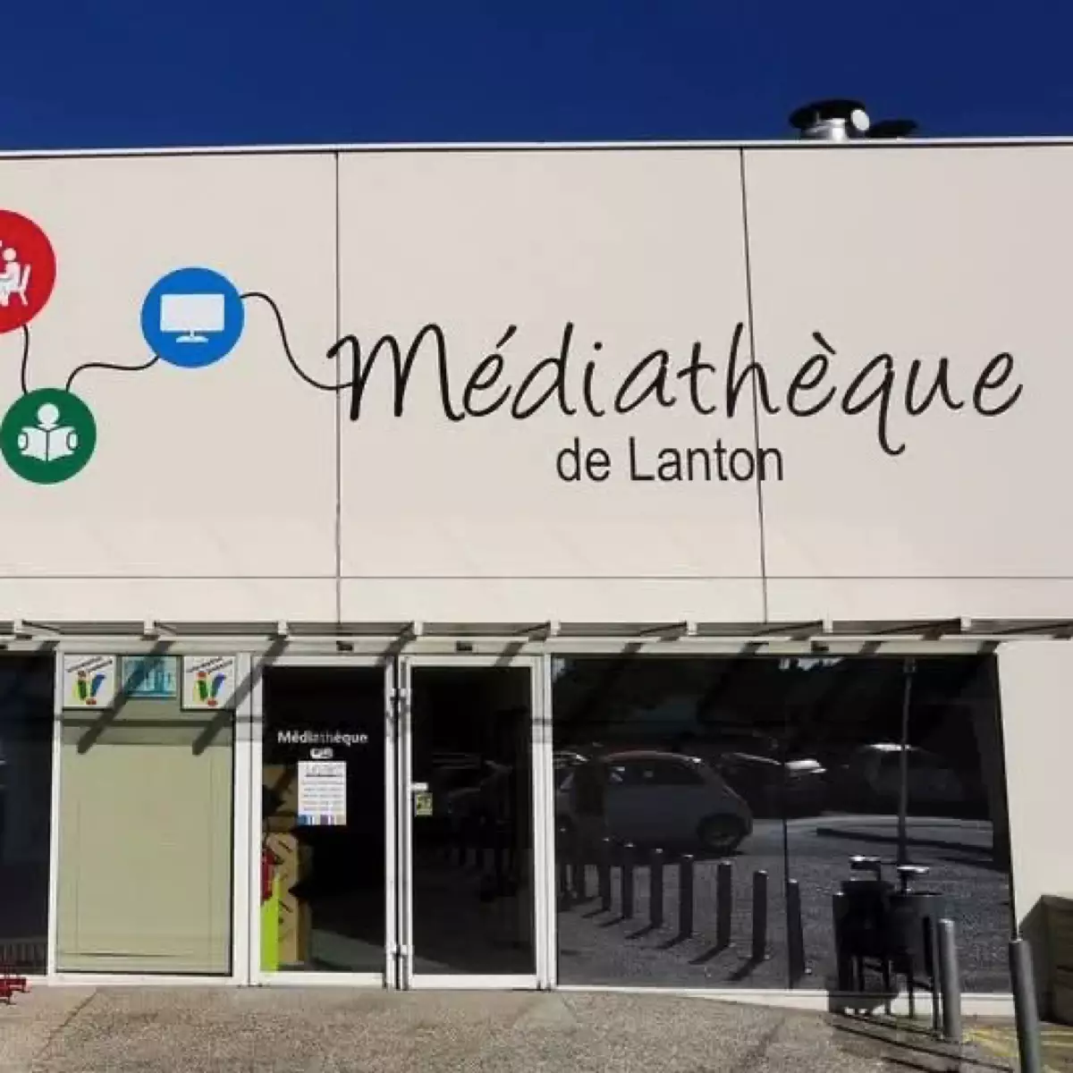 Photo organisation Espace ludothèque, médiathèque de Lanton, ludothèque, France
