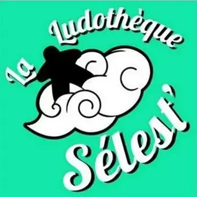 Logo La ludothèque Sélest', club de jeux, France