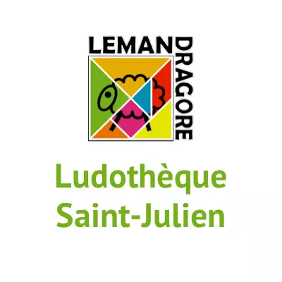 Logo Ludothèque de Saint-Julien-en-Genevois, ludothèque, France