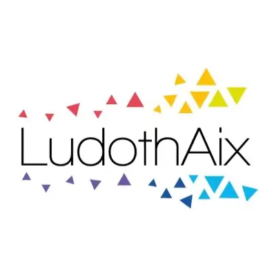 Logo LudothAix, ludothèque, France