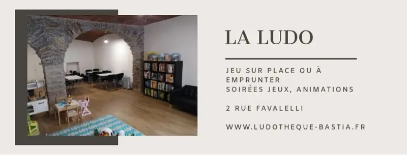 Photo organisation La Ludo, ludothèque Bastia, ludothèque, France