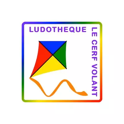 Logo Ludothèque le Cerf-Volant, ludothèque, France