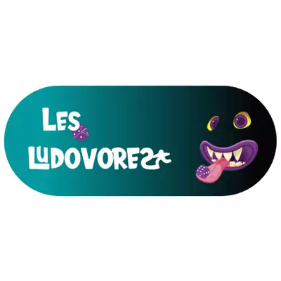 Logo Les Ludovores, club de jeux, France