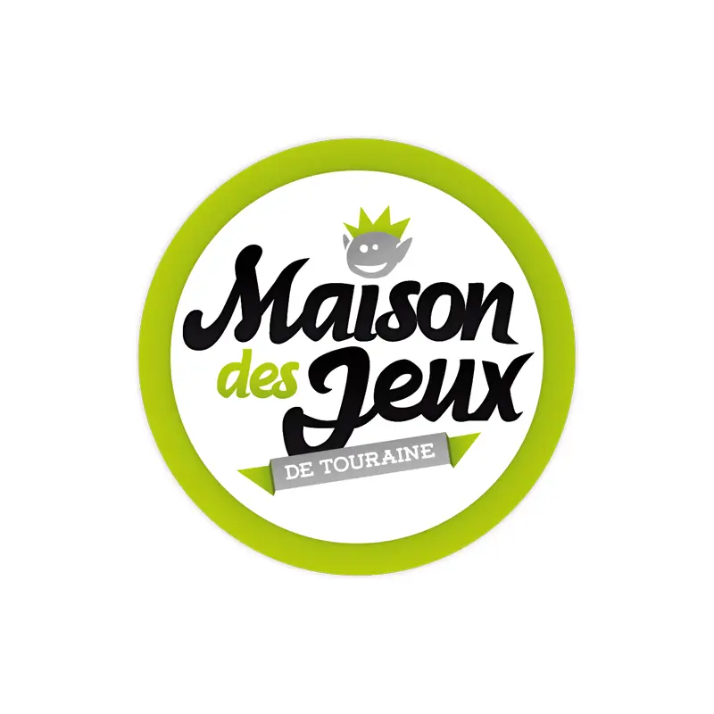 Logo Maison des Jeux de Touraine, club de jeux, France