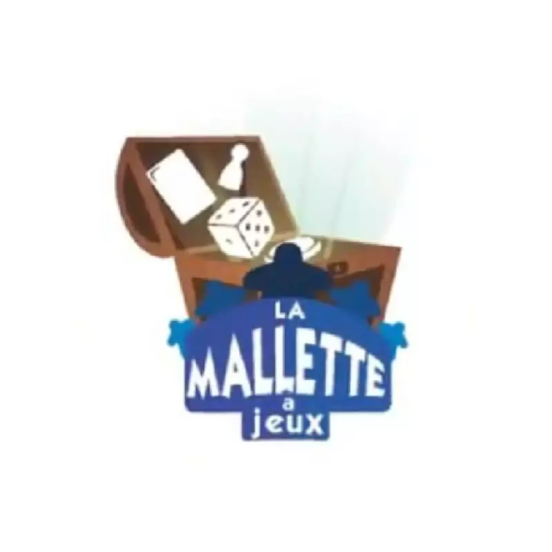 Logo La mallette Ã  jeux, association de jeux de sociÃ©tÃ©, France