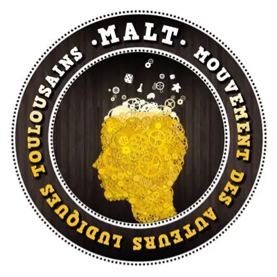 Logo MALT, Mouvement des Auteurs Ludiques Toulousains, club de jeux, France