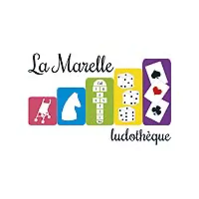Logo LudothÃ¨que La Marelle, association de jeux de sociÃ©tÃ©, France