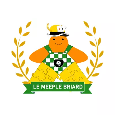 Logo Le Meeple Briard, club de jeux, France