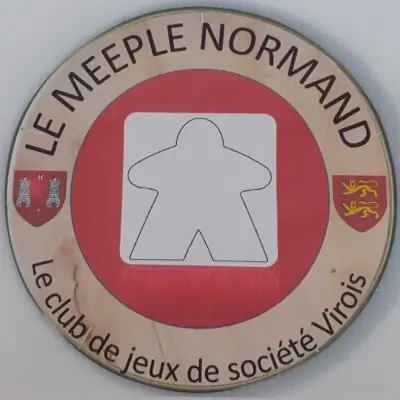 Logo Le Meeple Normand, club de jeux, France