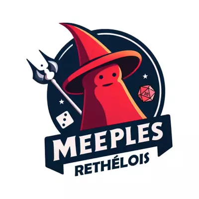 Logo Meeples Rethélois, club de jeux, France