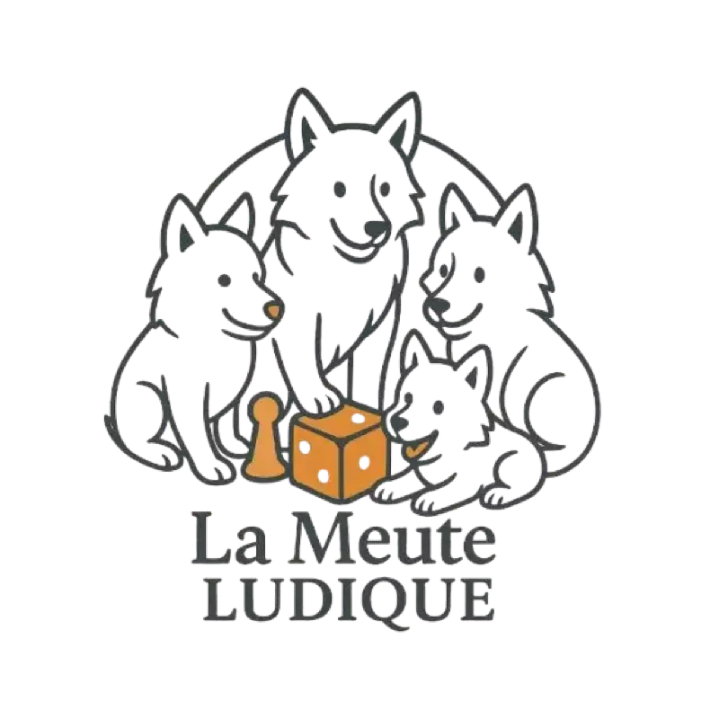 Logo La meute ludique, gaming association, France