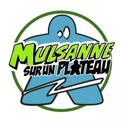 Logo Mulsanne sur un plateau, association de jeux de sociÃ©tÃ©, France