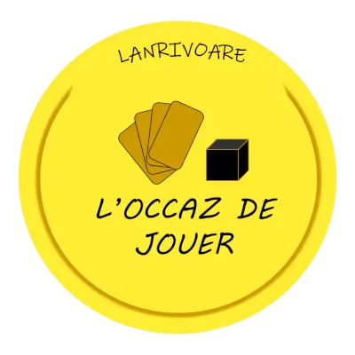 Logo L'occaz de jouer, ludothèque, France