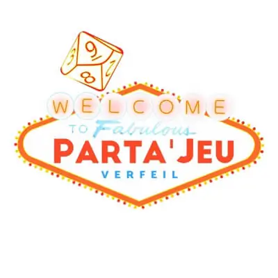 Logo Parta'Jeu, association de jeux de sociÃ©tÃ©, France