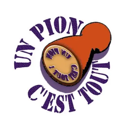 Logo Un pion c'est tout !, club de jeux, France