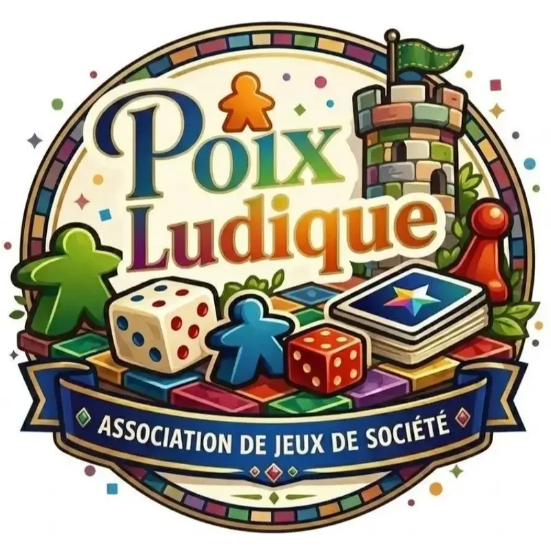 Logo Poix Ludique, gaming association, France