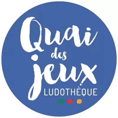 Logo Quai des jeux, ludothèque, France