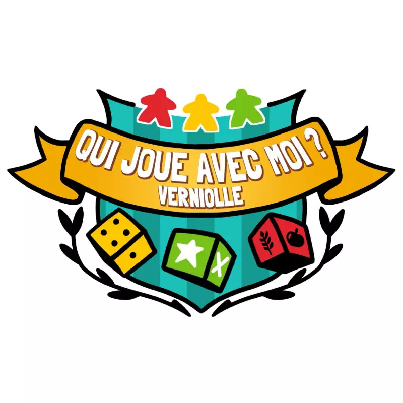 Logo Qui joue avec moi ?, club de jeux, France