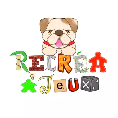 Logo RecréaJeux, La maison du jeu, club de jeux, France