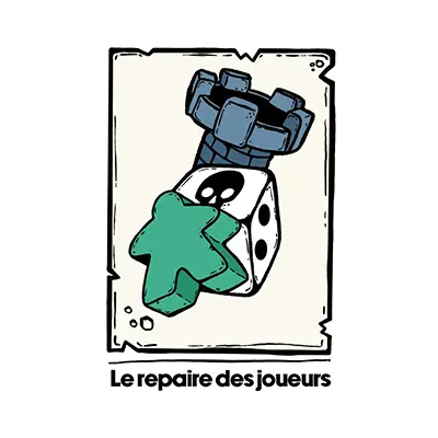 Logo Le Repaire des joueurs, club de jeux, France