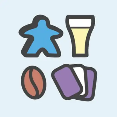 Logo Réseau des Cafés Ludiques, réseau ludique, France