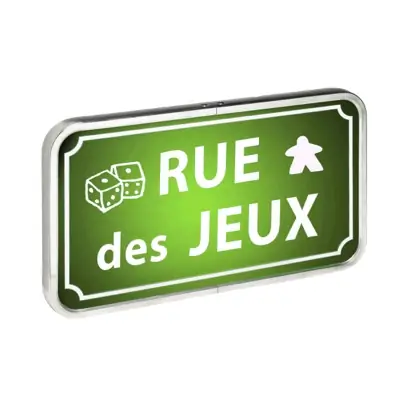 Logo Rue des jeux, club de jeux, France