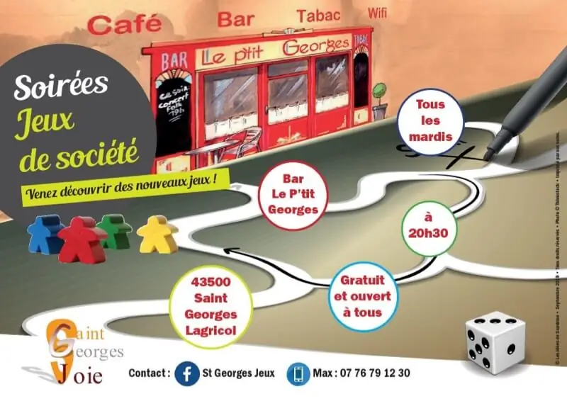 Photo organisation St Georges Jeux, club de jeux, France