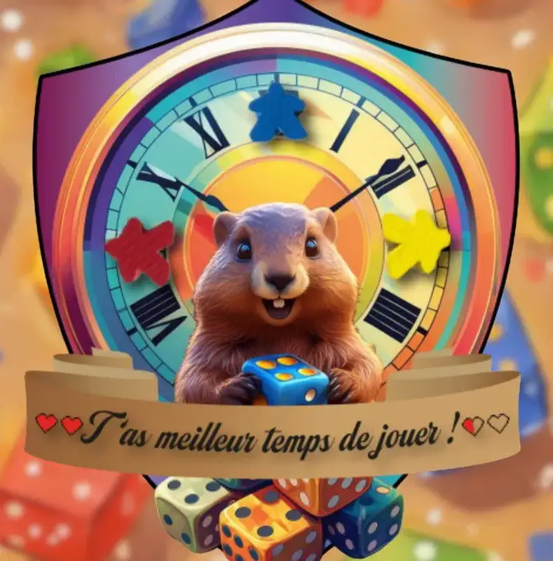 Logo T'as meilleur temps de jouer, club de jeux, France