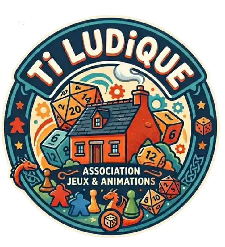 Logo Ti Ludique, club de jeux, France