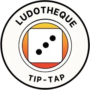 Logo Ludothèque Tip Tap, ludothèque, France