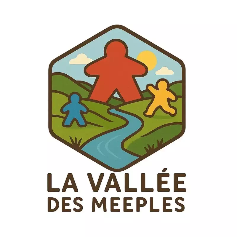 Logo La Vallée des Meeples, gaming association, France