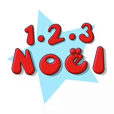 Logo 1,2,3 NoÃ«l 2023