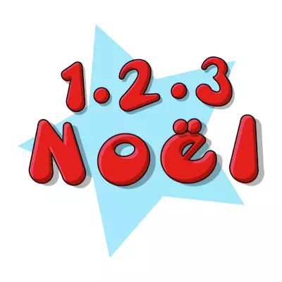 Logo 1,2,3 Noël 2025