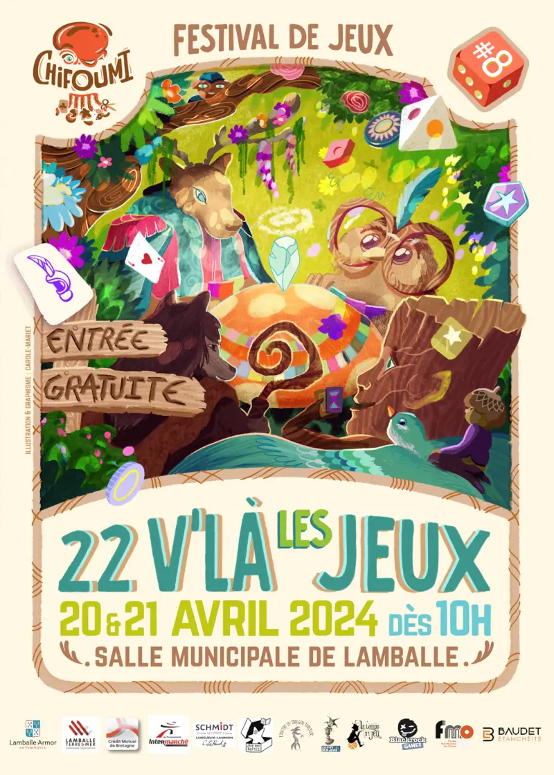 Official poster 22 v'là les jeux 2024