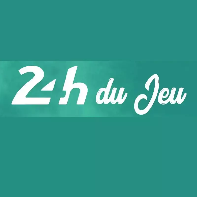 Logo 24h du jeu a Belleville 2026
