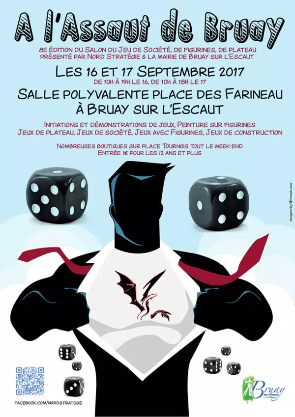 Affiche officielle À l'assaut de Bruay 2017