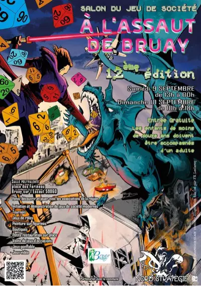 Affiche officielle À l'assaut de Bruay 2023