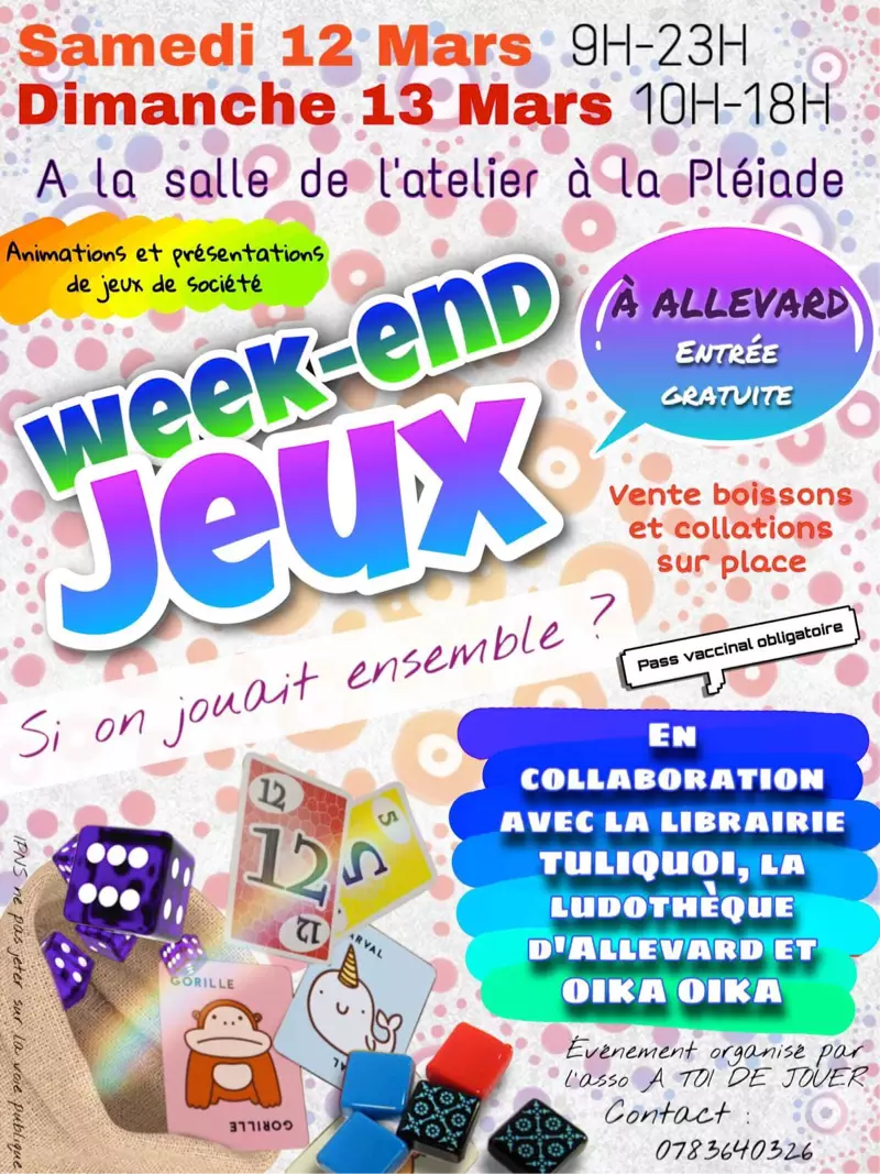 Affiche officielle À toi de jouer 2022