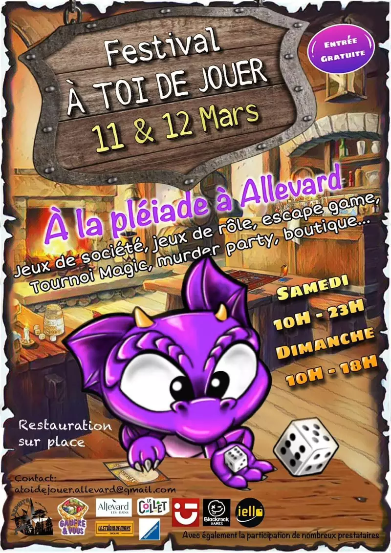 Affiche officielle À toi de jouer 2023
