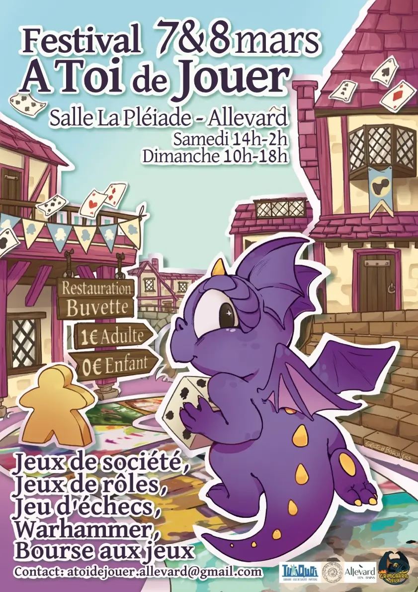 Affiche officielle À toi de jouer 2026