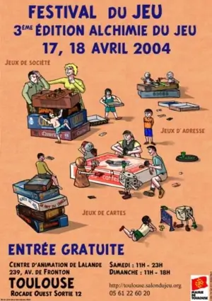Affiche officielle Alchimie du jeu 2004
