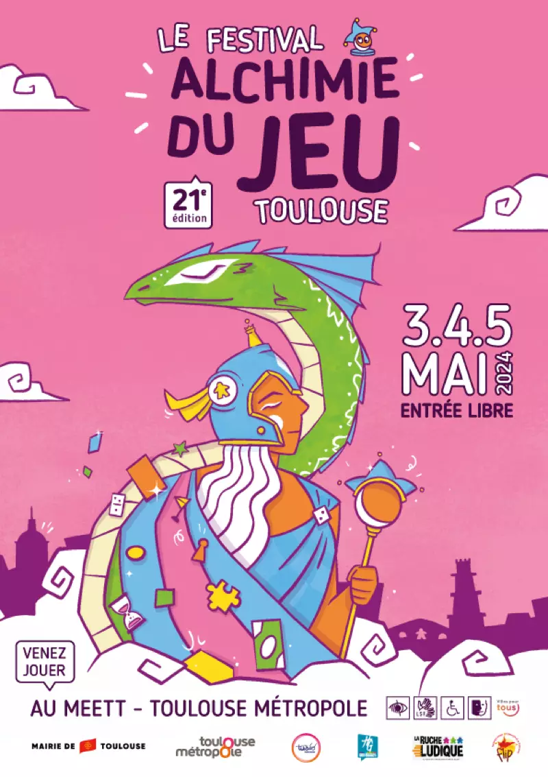 Official poster Alchimie du jeu 2024