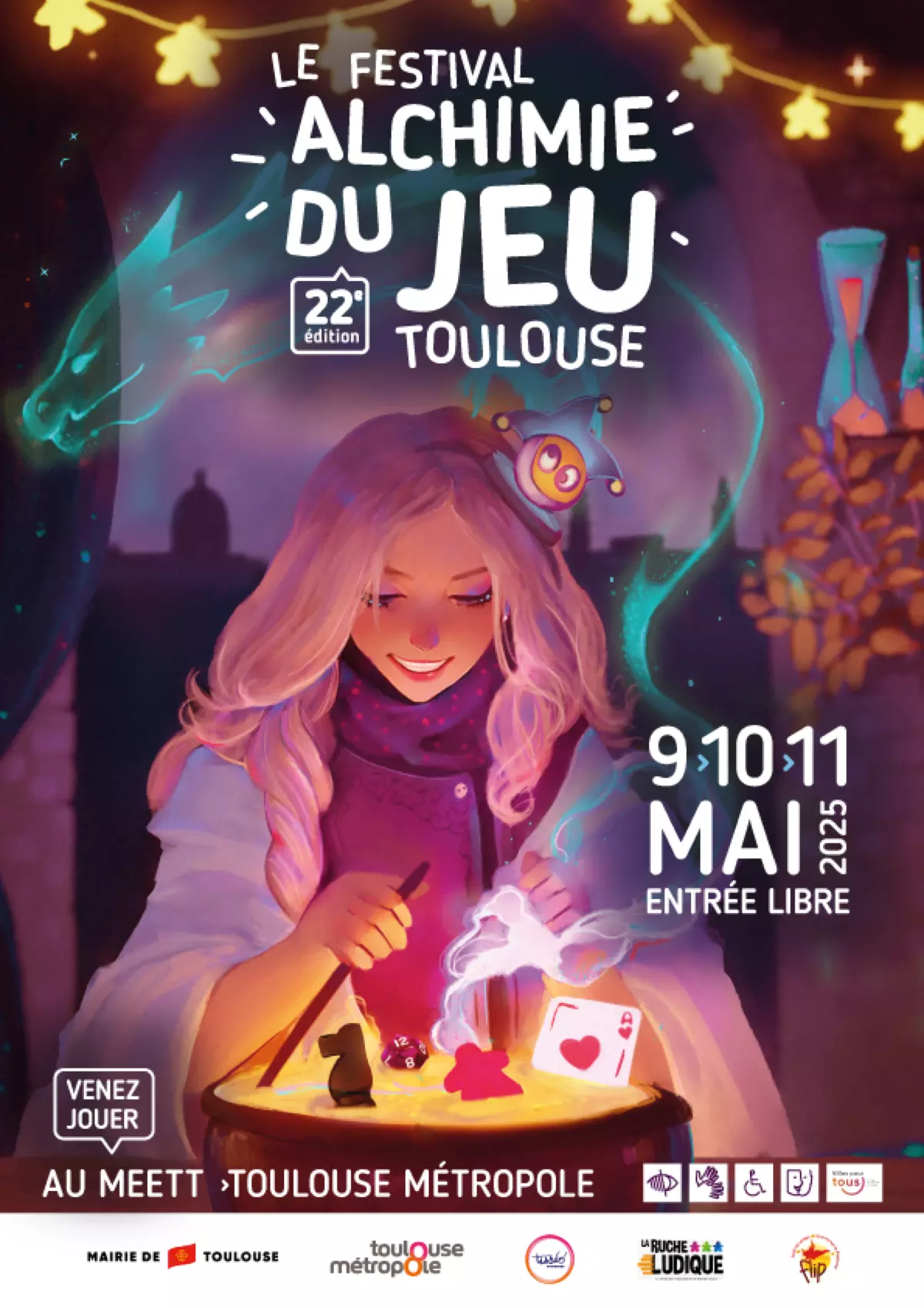 Official poster Alchimie du jeu 2025