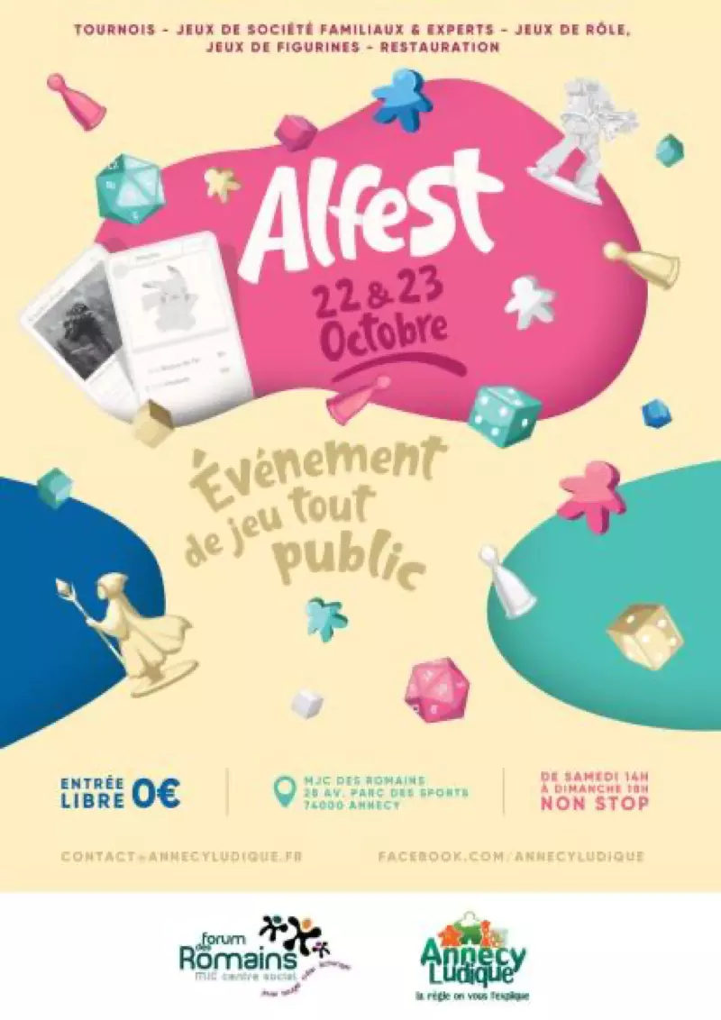 Affiche officielle Alfest 2022