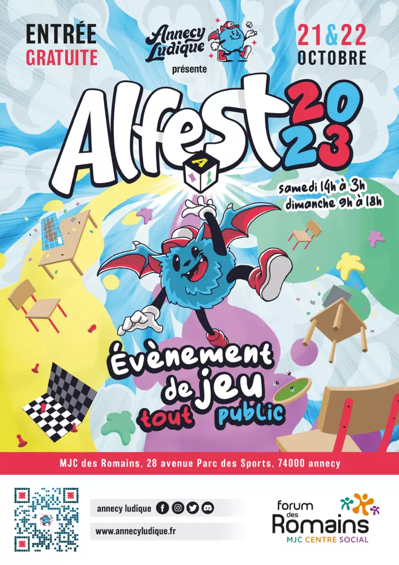 Affiche officielle Alfest 2023