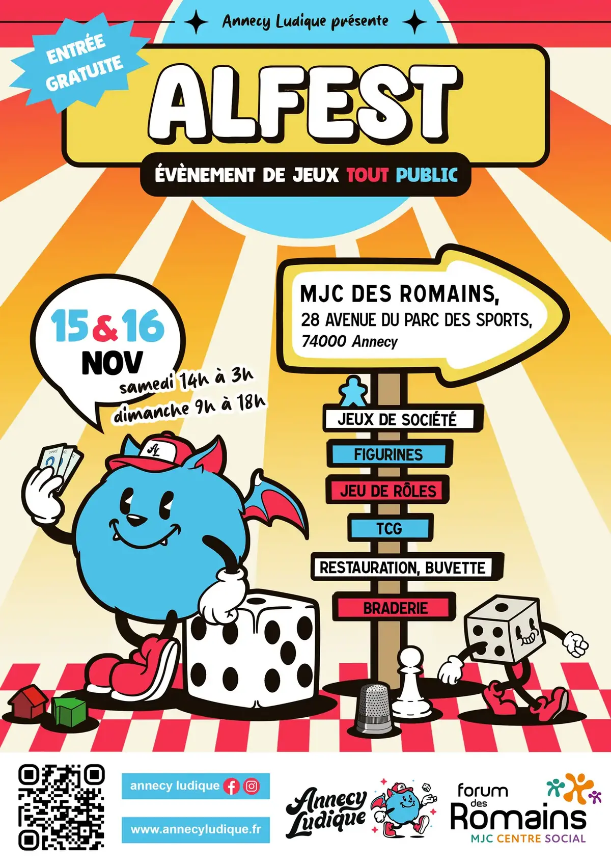 Affiche officielle Alfest 2025