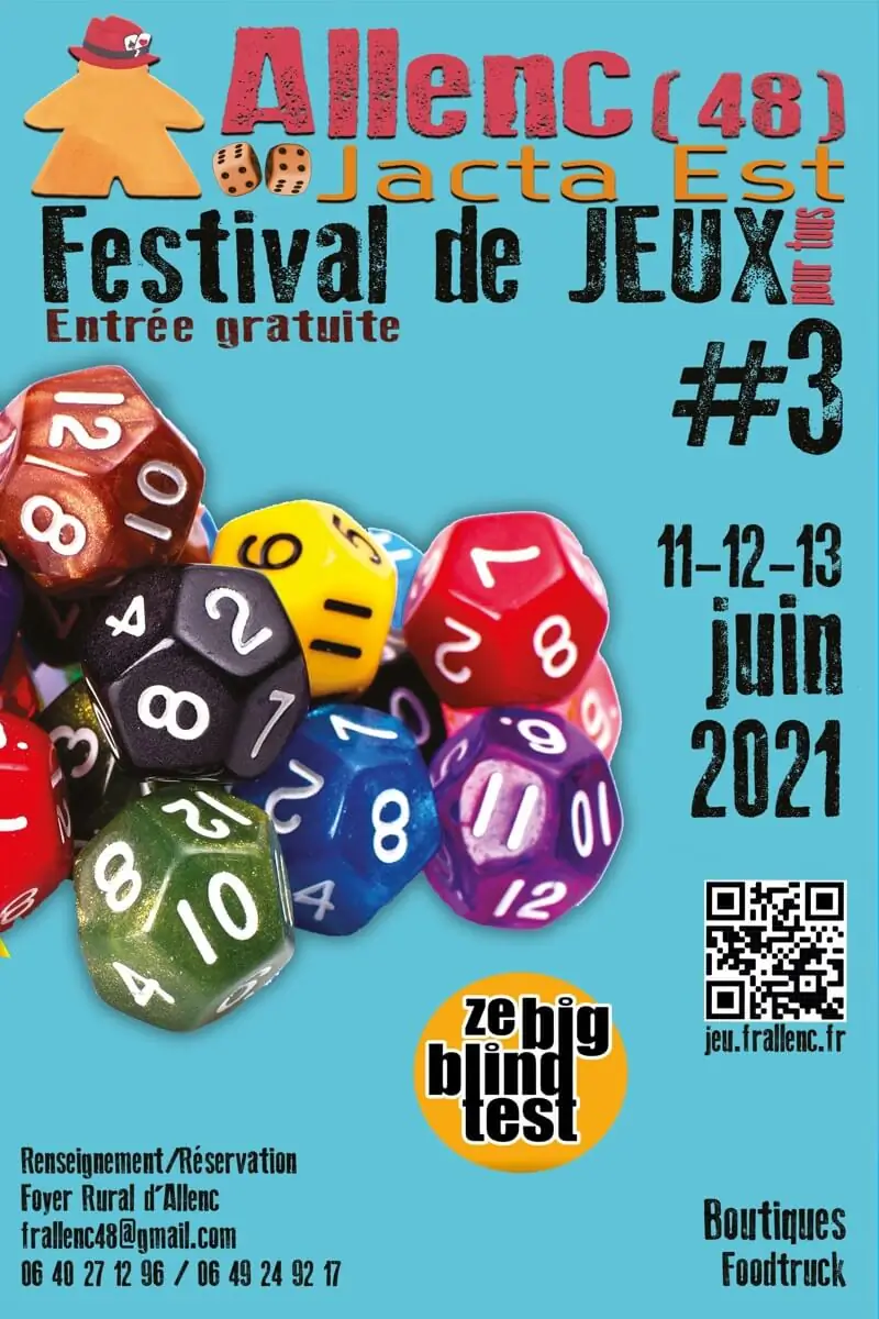 Affiche officielle Allenc Jacta Est 2021