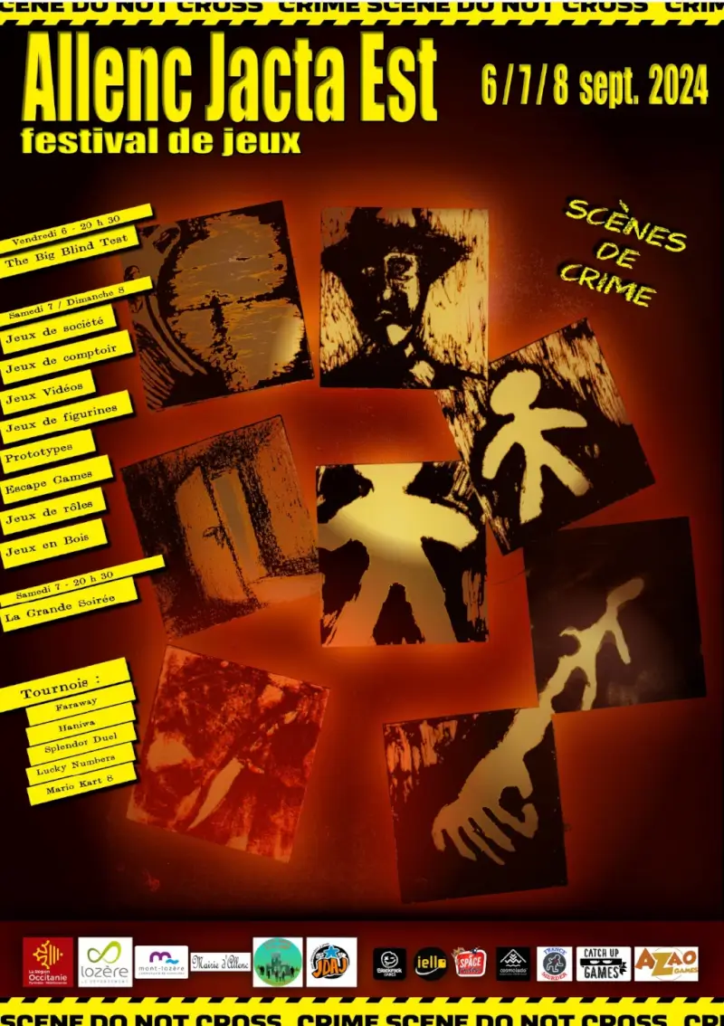 Affiche officielle Allenc Jacta Est 2024